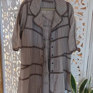 Cynthia Ashby lagenlook coat